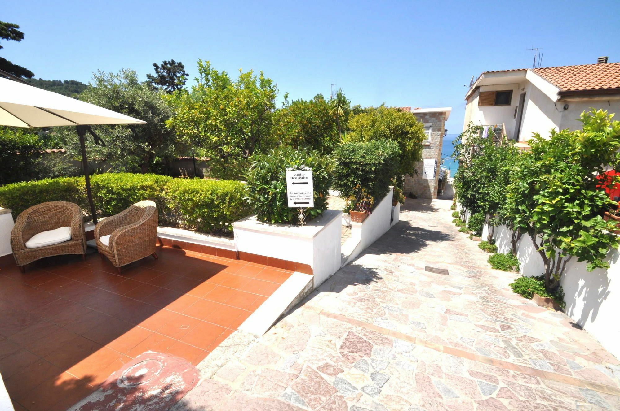 B&B Residence Eco Del Mare Palinuro Exterior foto